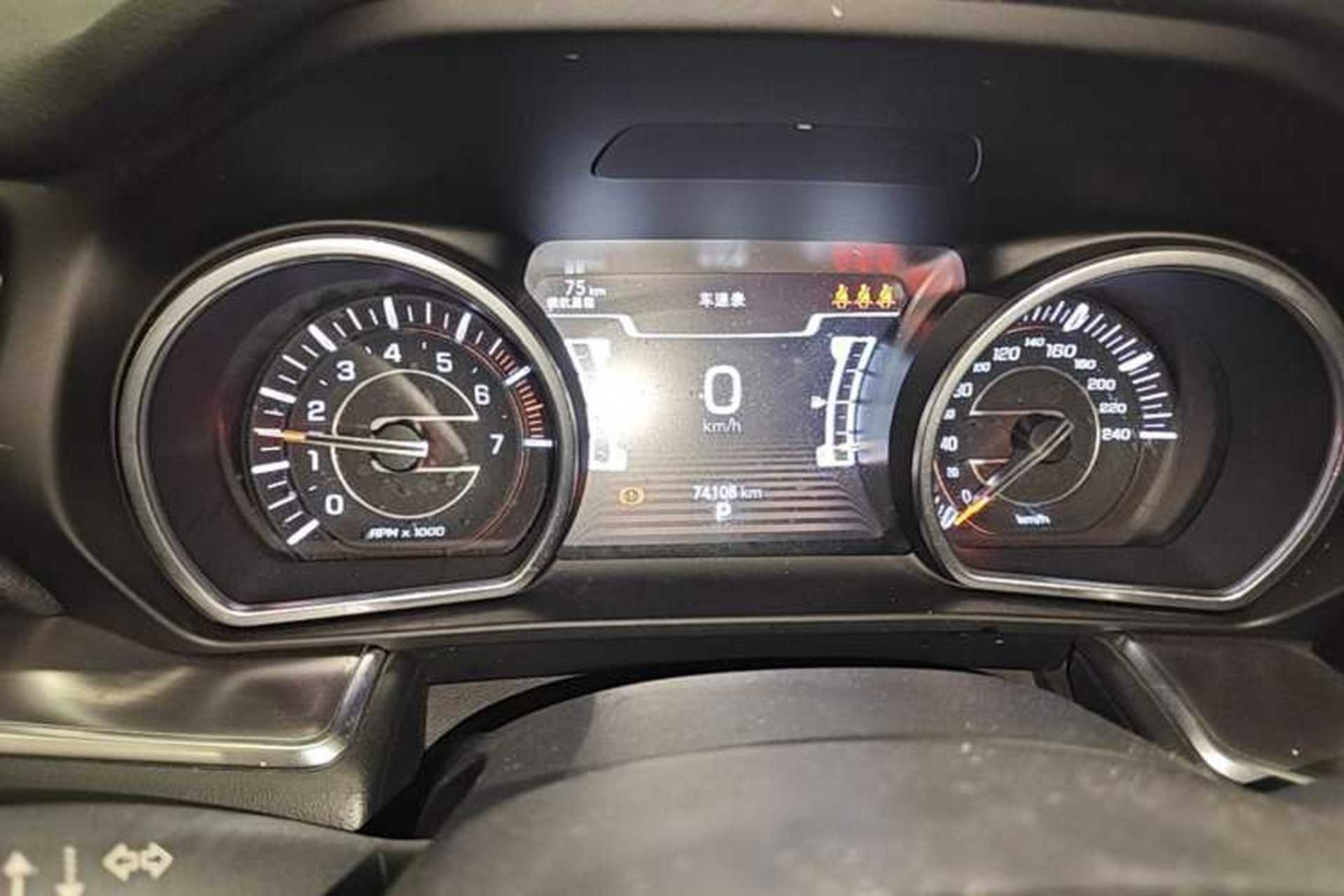 Used Jeep Grand Commander 2018 2.0T Four-Wheel Drive Prestige Edition China V Instrument Cluster