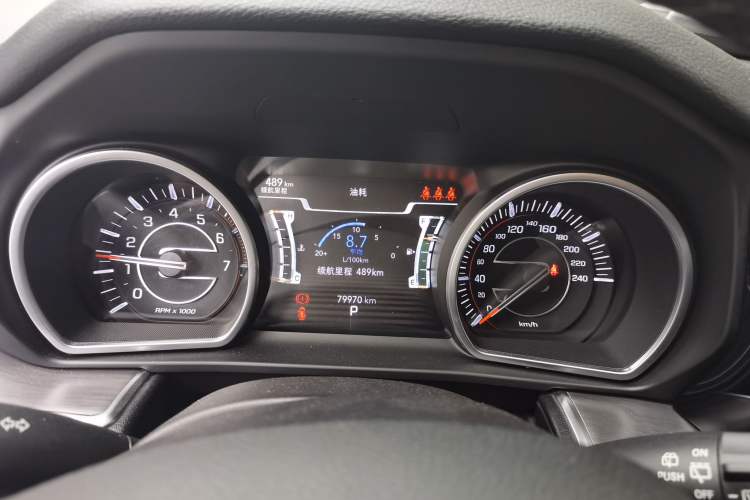 Used Jeep Grand Commander 2018 2.0T Four-Wheel Drive Prestige Edition China V Instrument Cluster