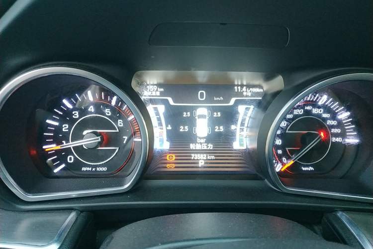 Used Jeep Grand Commander 2018 2.0T Four-Wheel Drive Enjoyment Edition China VI Instrument Cluster