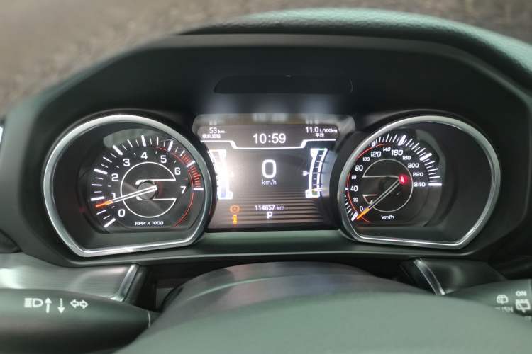 Used Jeep Grand Commander 2018 2.0T Four-Wheel Drive Enjoyment Edition China VI Instrument Cluster