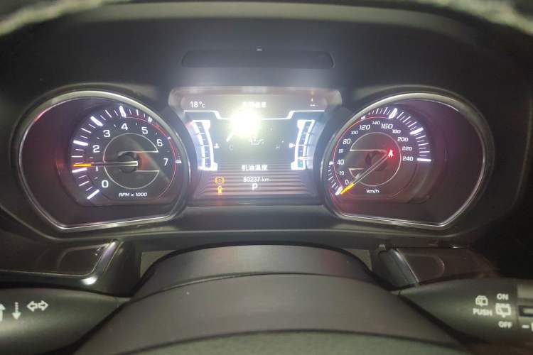 Used Jeep Grand Commander 2018 2.0T Four-Wheel Drive Enjoyment Version China V Instrument Cluster