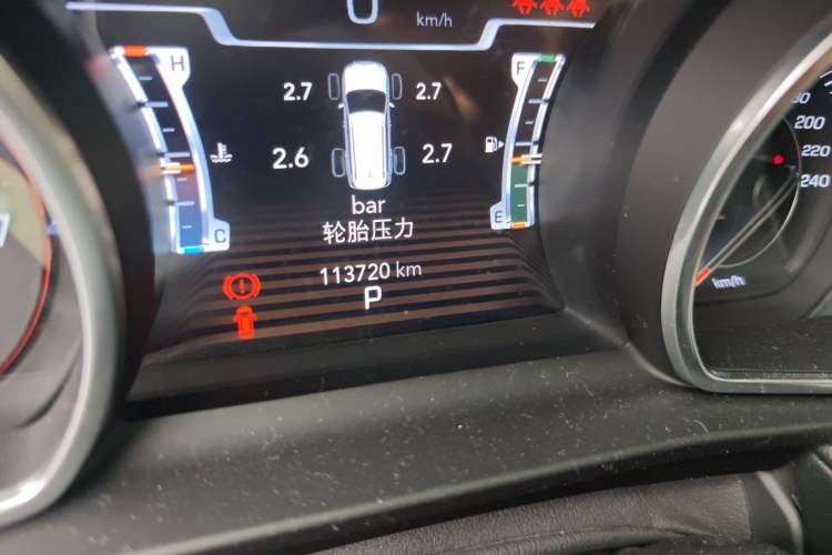Used Jeep Grand Commander 2018 2.0T Four-Wheel Drive Prestige Edition China V Odometer Close Up