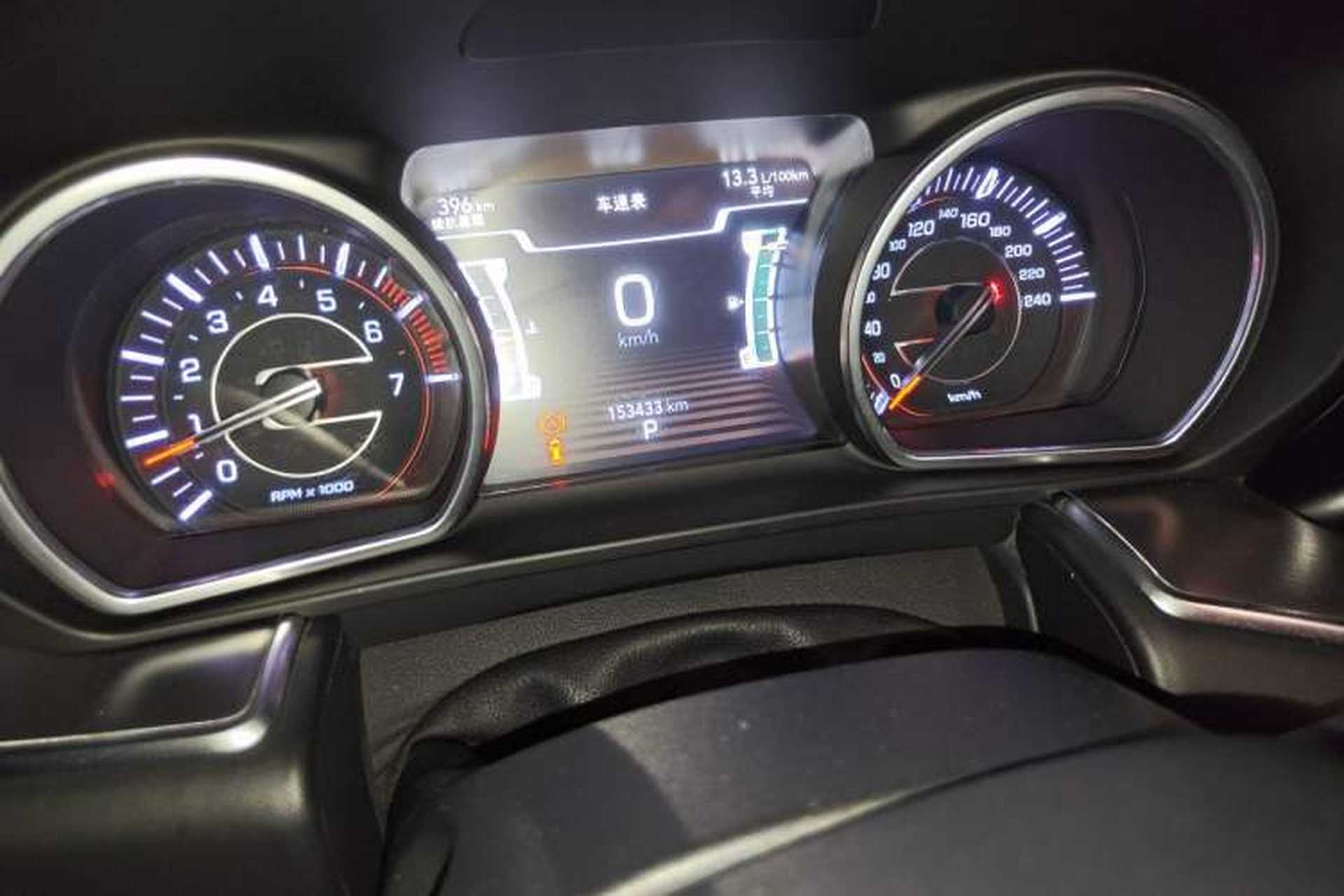 Used Jeep Grand Commander 2018 2.0T Four-Wheel Drive Smart Enjoyment Version China VI Odometer Close Up