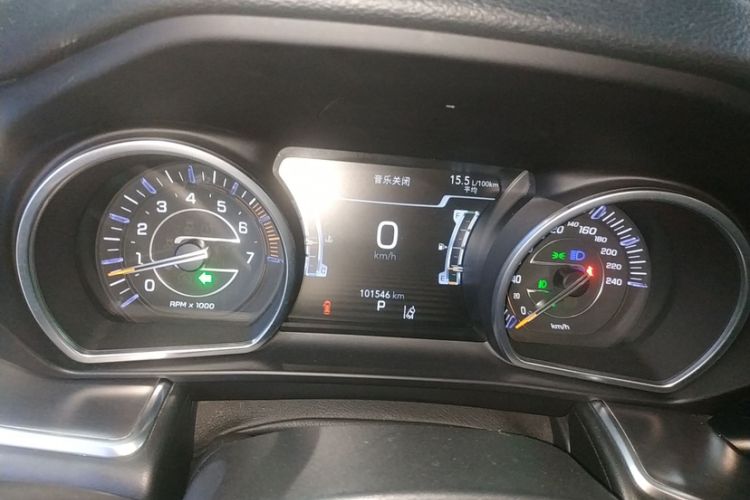 Used Jeep Grand Commander 2018 2.0T Four-Wheel Drive Smart Enjoyment Version China V Emission Standard Odometer Close Up
