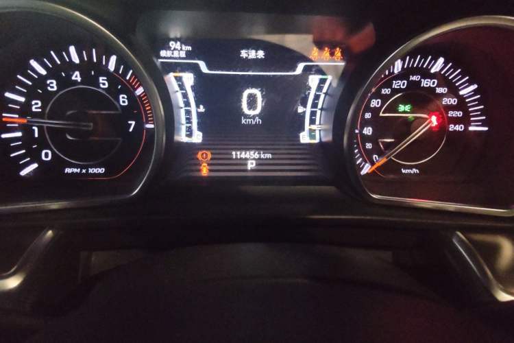 Used Jeep Grand Commander 2018 2.0T Four-Wheel Drive Premium Navigation Version China V Odometer Close Up