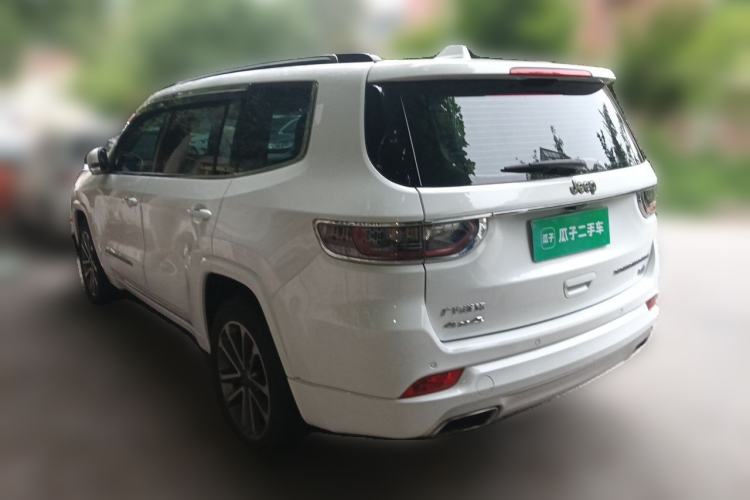 Used Jeep Grand Commander 2018 2.0T Four-Wheel Drive Smart Enjoyment Version China V Emission Standard Rear Left 45 Deg