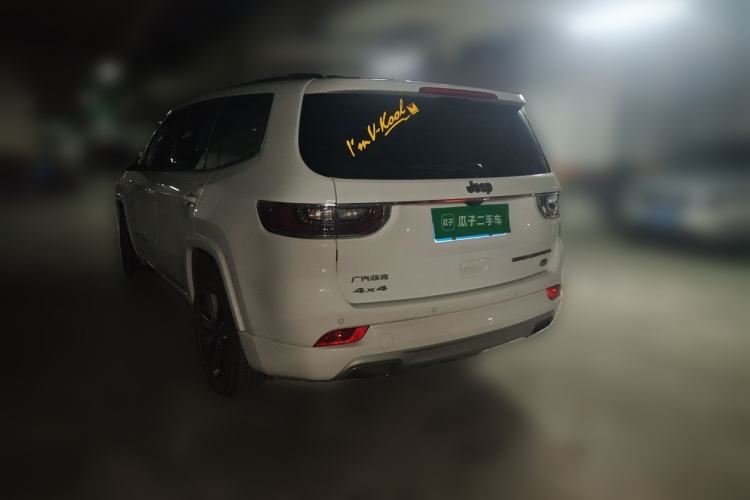 Used Jeep Grand Commander 2018 2.0T Four-Wheel Drive Smart Enjoyment Version China V Emission Standard Rear Left 45 Deg