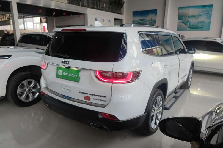 Used Jeep Grand Commander 2018 2.0T Four-Wheel Drive Prestige Edition China V Rear Right 45 Deg