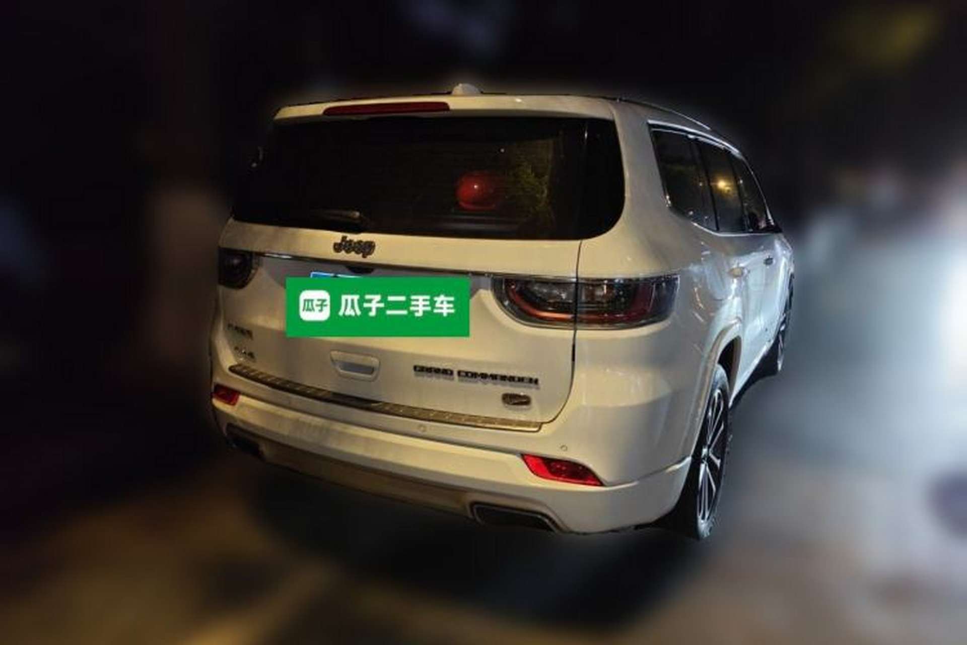 Used Jeep Grand Commander 2018 2.0T Four-Wheel Drive Smart Enjoyment Version China VI Rear Right 45 Deg