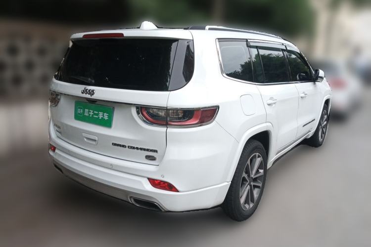 Used Jeep Grand Commander 2018 2.0T Four-Wheel Drive Smart Enjoyment Version China V Emission Standard Rear Right 45 Deg