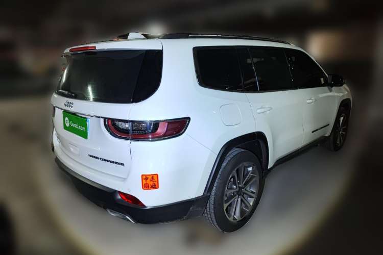 Used Jeep Grand Commander 2018 2.0T Four-Wheel Drive Enjoyment Edition China VI Rear Right 45 Deg