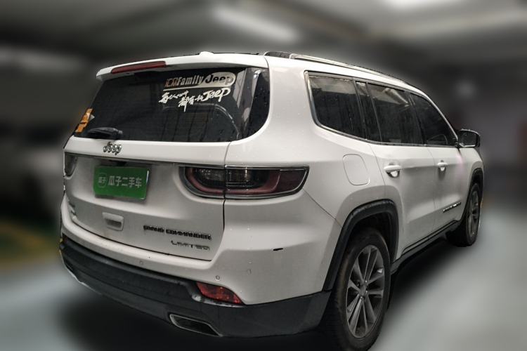 Used Jeep Grand Commander 2018 2.0T Four-Wheel Drive Prestige Edition China V Rear Right 45 Deg