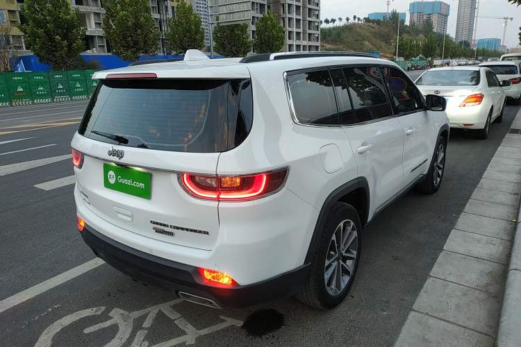 Used Jeep Grand Commander 2018 2.0T Four-Wheel Drive Enjoyment Edition China VI Rear Right 45 Deg
