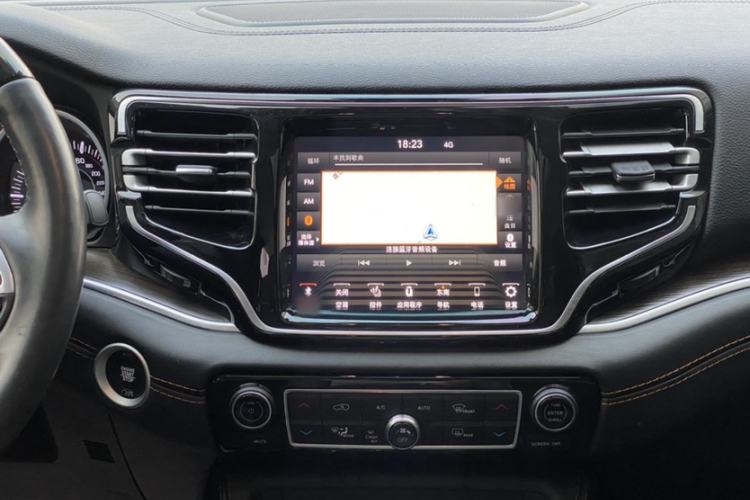 Used Jeep Grand Commander 2020 2.0T Four-Wheel Drive Flagship Edition Audio And AC Panel