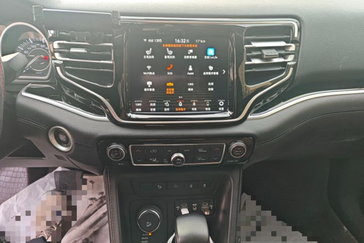 Used Jeep Grand Commander 2020 2.0T Four-Wheel Drive Night Eagle Edition Audio And AC Panel