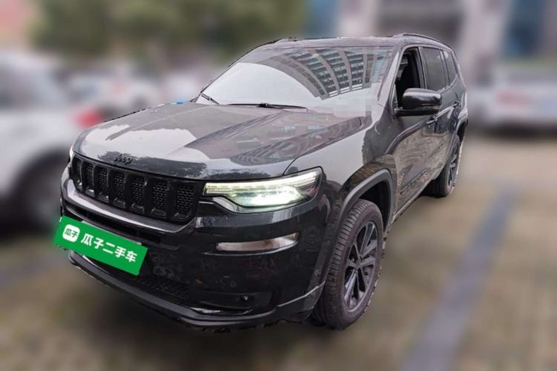 Used Jeep Grand Commander 2020 2.0T Four-Wheel Drive Night Eagle Edition Front Left 45 Deg