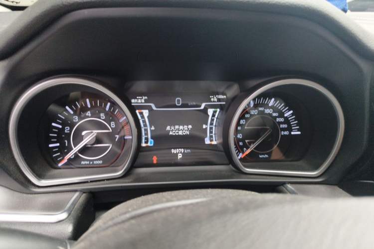 Used Jeep Grand Commander 2020 2.0T Two-Wheel Drive Elite Version Instrument Cluster
