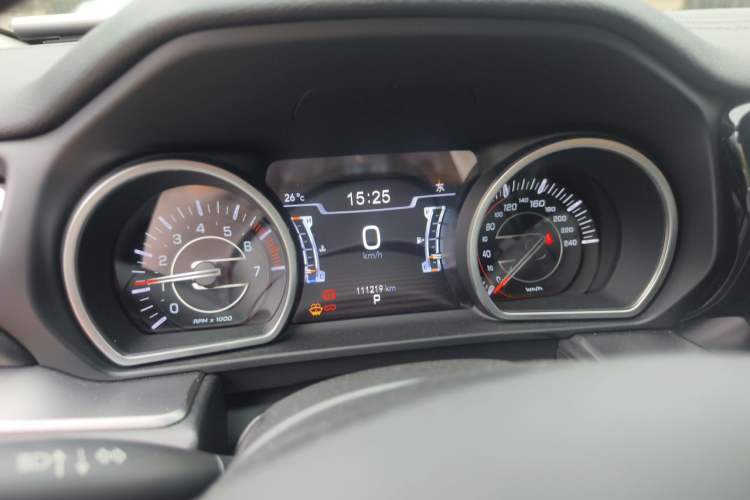 Used Jeep Grand Commander 2020 2.0T Two-Wheel Drive Leading Edition Instrument Cluster