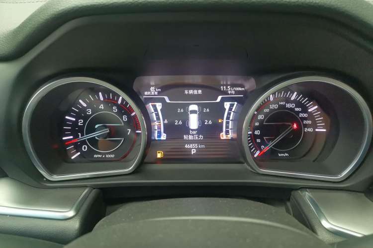 Used Jeep Grand Commander 2020 2.0T Two-Wheel Drive Elite Version Instrument Cluster