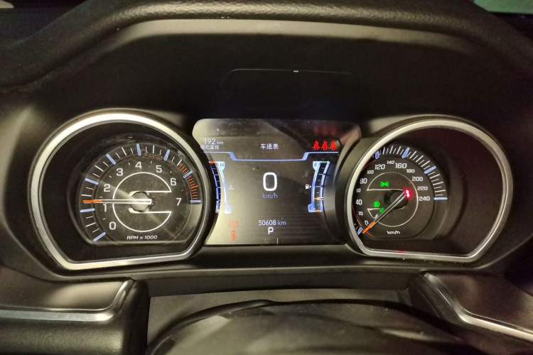 Used Jeep Grand Commander 2020 2.0T Two-Wheel Drive Elite Version Instrument Cluster