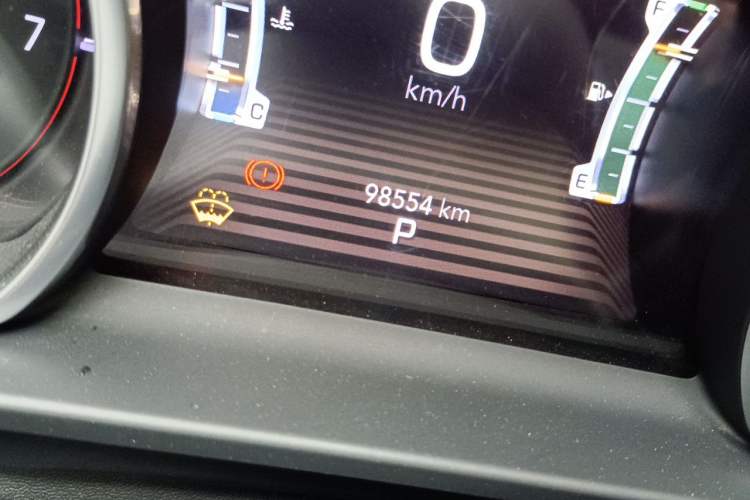 Used Jeep Grand Commander 2020 2.0T Two-Wheel Drive Elite Version Odometer Close Up