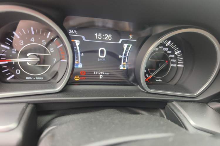 Used Jeep Grand Commander 2020 2.0T Two-Wheel Drive Leading Edition Odometer Close Up