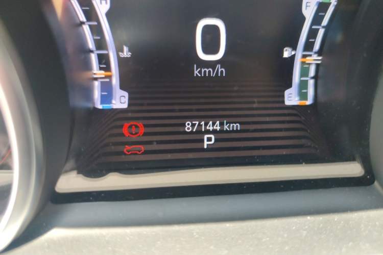 Used Jeep Grand Commander 2020 2.0T Four-Wheel Drive Elite Edition Odometer Close Up