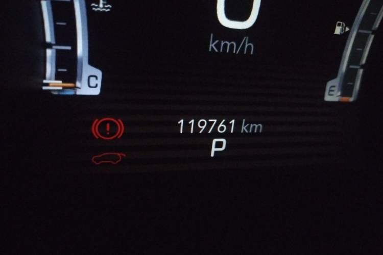 Used Jeep Grand Commander 2020 2.0T Four-Wheel Drive Elite Enhanced Edition Odometer Close Up