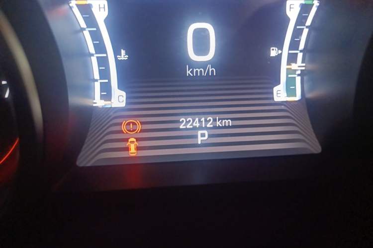 Used Jeep Grand Commander 2020 2.0T Two-Wheel Drive Leading Edition Odometer Close Up