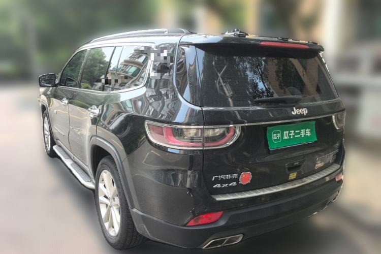 Used Jeep Grand Commander 2020 2.0T Four-Wheel Drive Elite Enhanced Edition Rear Left 45 Deg
