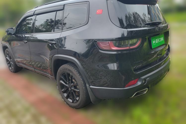 Used Jeep Grand Commander 2020 2.0T Four-Wheel Drive Night Eagle Edition Rear Left 45 Deg