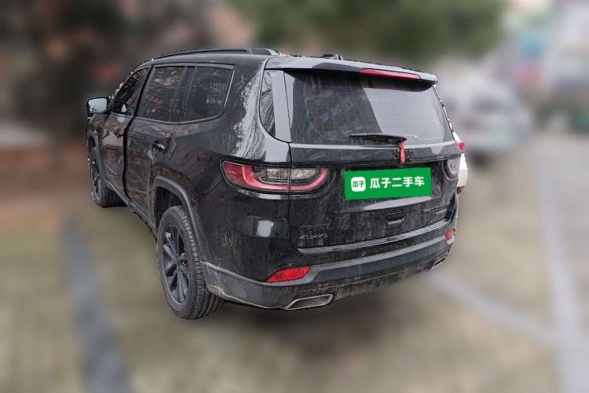 Used Jeep Grand Commander 2020 2.0T Four-Wheel Drive Night Eagle Edition Rear Left 45 Deg