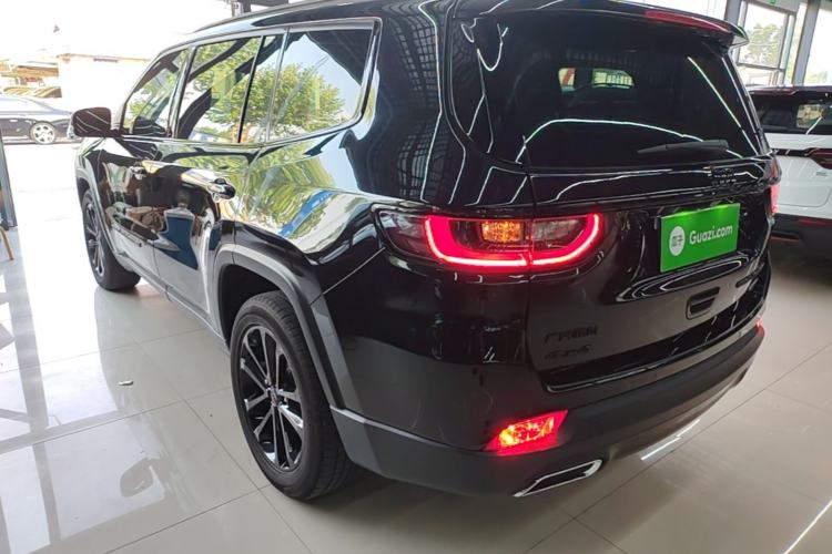 Used Jeep Grand Commander 2020 2.0T Four-Wheel Drive Night Eagle Edition Rear Left 45 Deg