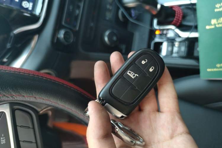 Used Jeep Grand Commander 2020 2.0T Four-Wheel Drive Elite Edition Vehicle Key