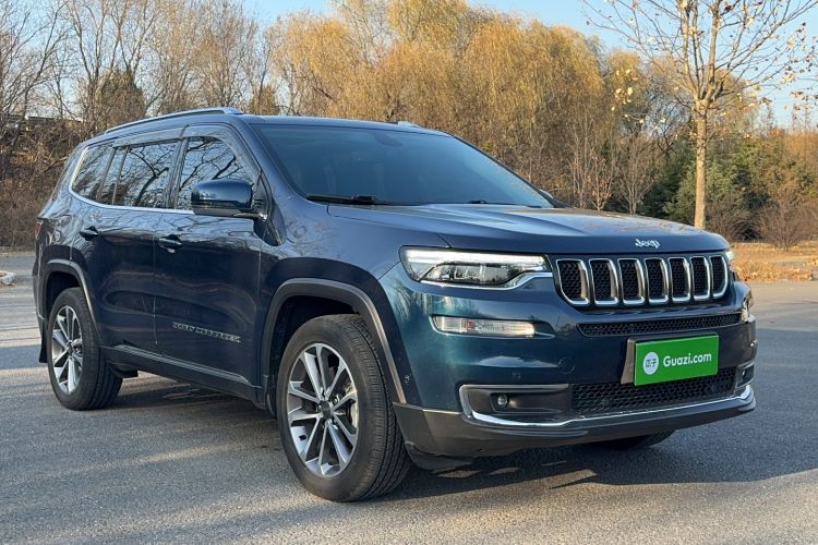 Used Jeep Grand Commander 2020 2.0T Four-Wheel Drive Elite Edition Front Right 45 Deg