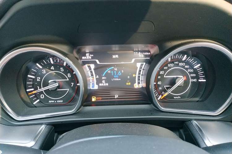 Used Jeep Grand Commander 2020 2.0T Four-Wheel Drive Elite Edition Instrument Cluster