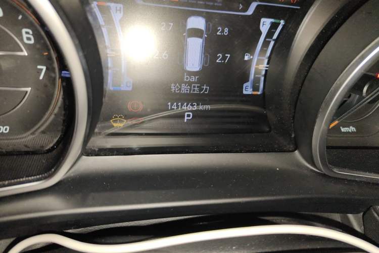 Used Jeep Grand Commander 2020 2.0T Four-Wheel Drive Flagship Edition Odometer Close Up