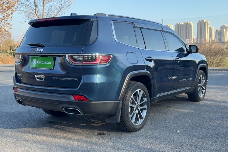 Used Jeep Grand Commander 2020 2.0T Four-Wheel Drive Elite Edition Rear Right 45 Deg