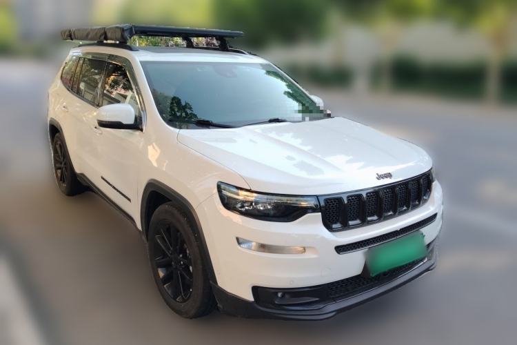 Used Jeep Grand Commander 2020 2.0T Four-Wheel Drive Night Eagle Edition Front Right 45 Deg