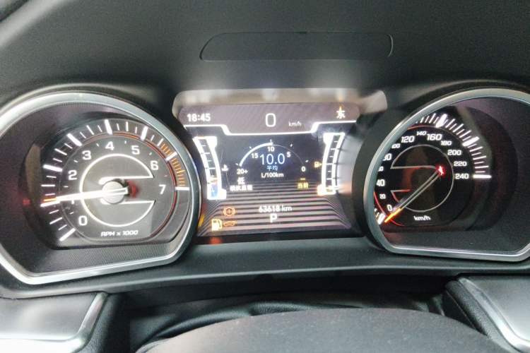 Used Jeep Grand Commander 2020 2.0T Two-Wheel Drive Elite Version Instrument Cluster