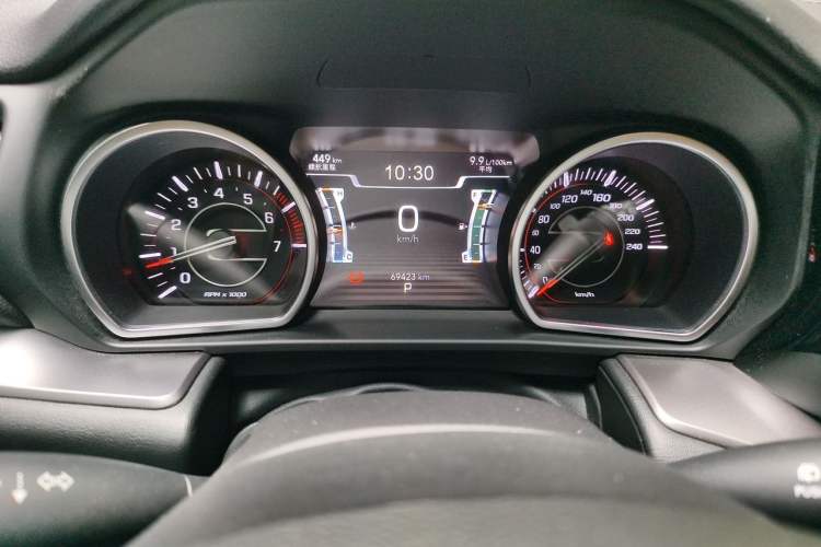 Used Jeep Grand Commander 2020 2.0T Two-Wheel Drive Leading Edition Odometer Close Up