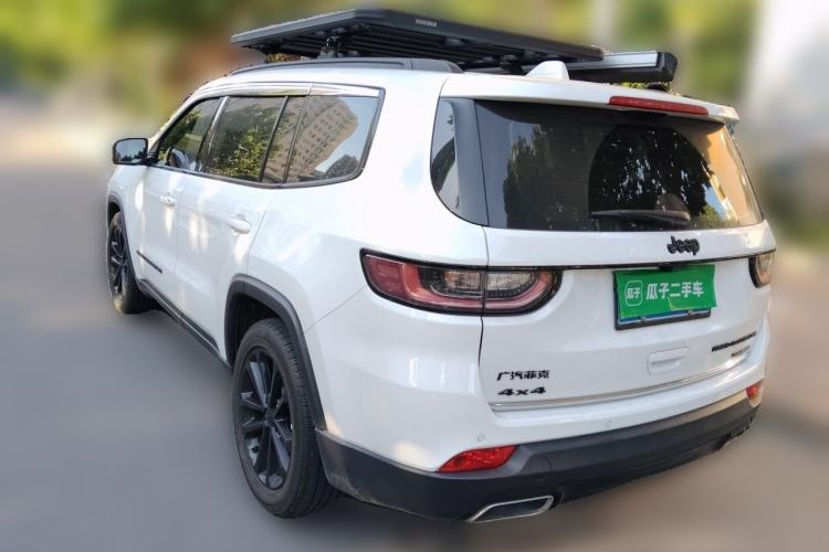 Used Jeep Grand Commander 2020 2.0T Four-Wheel Drive Night Eagle Edition Rear Left 45 Deg