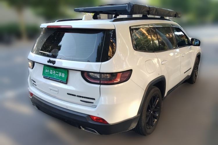 Used Jeep Grand Commander 2020 2.0T Four-Wheel Drive Night Eagle Edition Rear Right 45 Deg