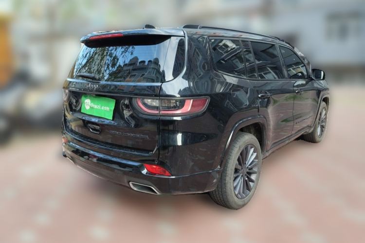 Used Jeep Grand Commander 2021 2.0T Four-Wheel Drive 80th Anniversary Edition Rear Right 45 Deg