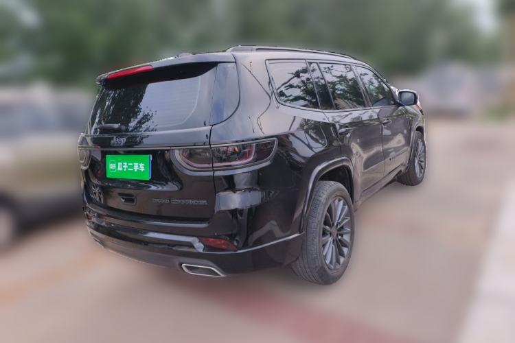 Used Jeep Grand Commander 2021 2.0T Four-Wheel Drive 80th Anniversary Edition Rear Right 45 Deg