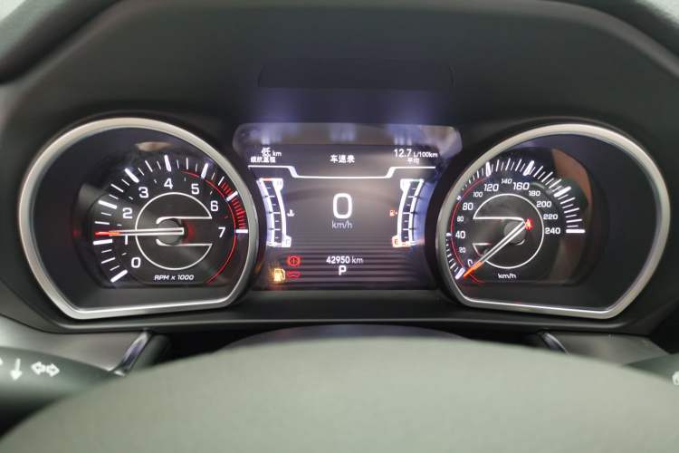 Used Jeep Grand Commander 2022 2.0T Four-Wheel Drive Luxury Edition Instrument Cluster