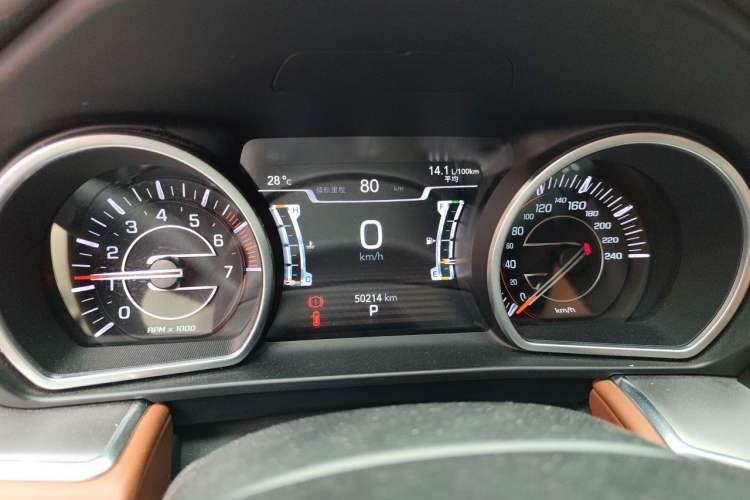 Used Jeep Grand Commander 2022 2.0T Four-Wheel Drive Luxury Edition Instrument Cluster
