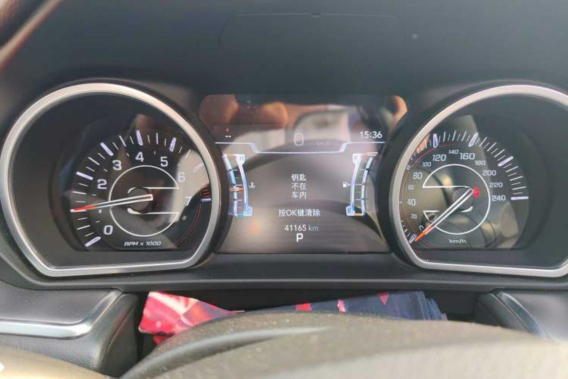 Used Jeep Grand Commander 2022 2.0T Two-Wheel Drive Luxury Version Instrument Cluster