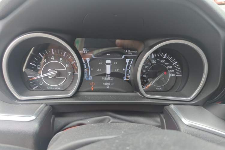 Used Jeep Grand Commander 2022 2.0T Two-Wheel Drive Luxury Version Instrument Cluster