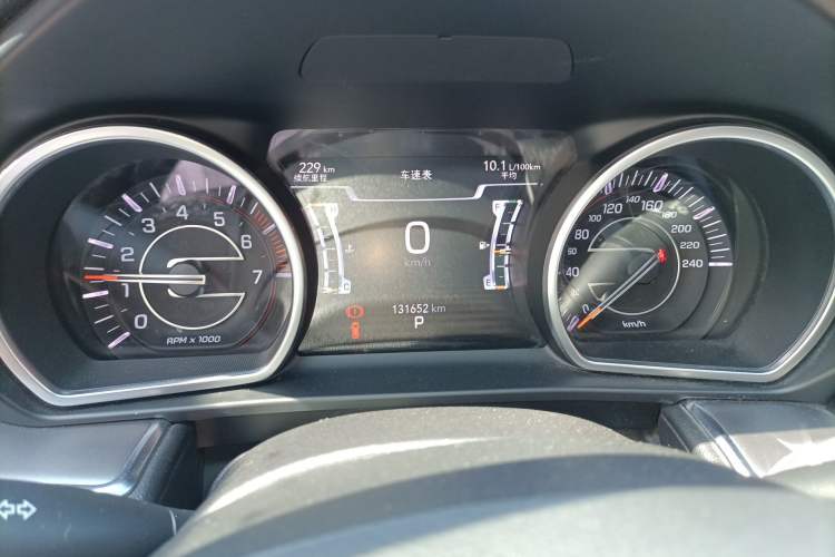 Used Jeep Grand Commander 2022 2.0T Four-Wheel Drive Luxury Edition Instrument Cluster